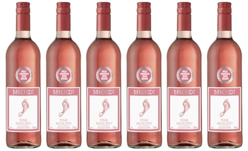 Barefoot Pink Moscato Non Vintage 75 cl (Case of 6)
