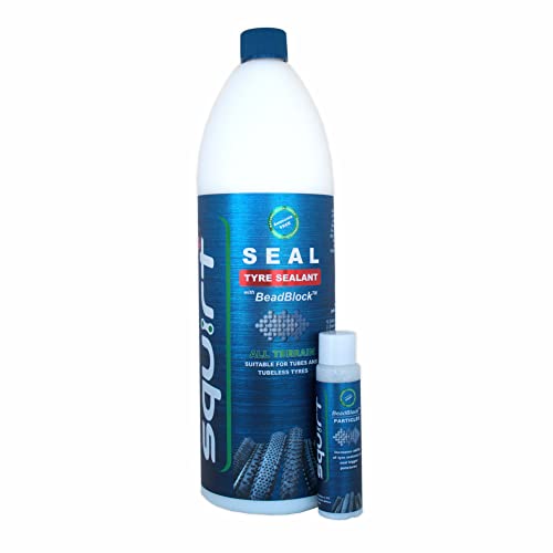 Squirt Seal tyre sealant roulez sans crever grâce au Beadblock 1000ml
