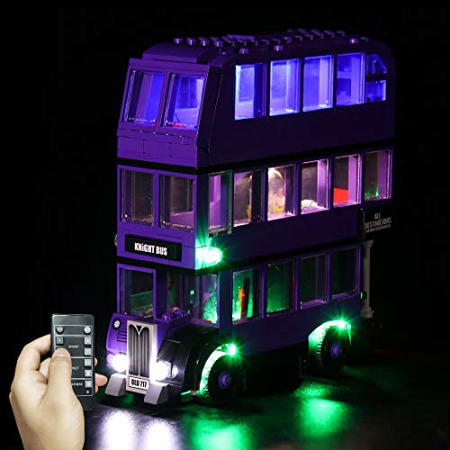 VPPI Led Beleuchtungsset mit Fernbedienung, LED Licht Beleuchtung Kompatibel mit Lego 75957 Harry Potter Der Fahrende…