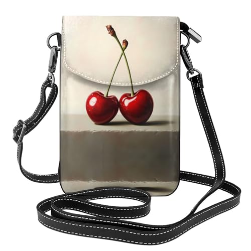 Sac à bandoulière rouge cerise à rabat pour femme actif