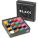 Aramith Tournament Black poolballen Set 57.2 mm