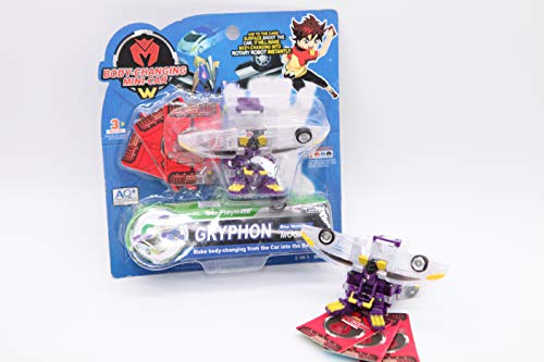 DC-T Gryphon（English）-Turning Mecard Transforming Robot Car Toy