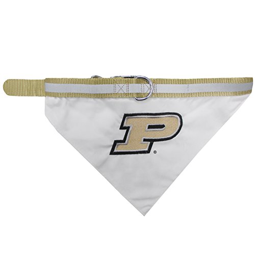 NCAA BANDANA - PURDUE BOILERMAKERS DOG BANDANA with Reflective &
