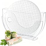 Vauki Reispapier Wasserschüsselhalter 27 cm, Reispapier Wasserschale Reisbehälter Reispapierhalter, Wasserschüssel Frühlingsrollen, Reispapierverpackungen für Frühlingsrollen Sommerrollen