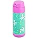 Snug Kids Flask - Stainless Steel Insulated Water Bottle with Straw for Children/Toddlers (Girls/Boys) - Unicorn, 350ml