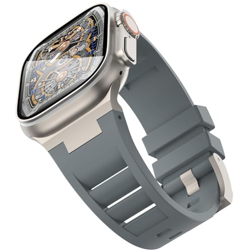 Bracelet Apple Watch Band Series 9 en TPU souple pour le sport et quotidien