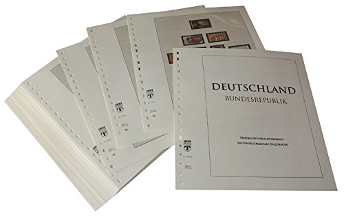 Feuilles pré-imprimées LINDNER Allemagne 1980-1989 de haute qualité