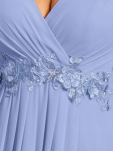 Image of Ever-Pretty Plus Women's Chiffon Plus Size Formal Mother of Bride Dresses