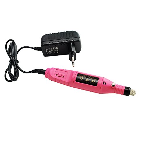 scenstar eléctrico Pen-Shape uñas arte archivo taladro con brocas de molienda de metal 6, velocidad Rotary detalle Carver máquina herramienta de manicura pedicura máquina eléctrica Pen-Shape uñas archivo Drill