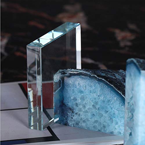 Creativi Fermalibri Fermalibri in agata blu per