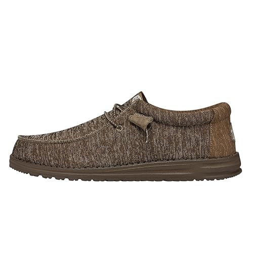 Image of HEYDUDE Wally Sport Knit | Men's Loafers | Men's Slip On Shoes | Comfortable & Light Weight
