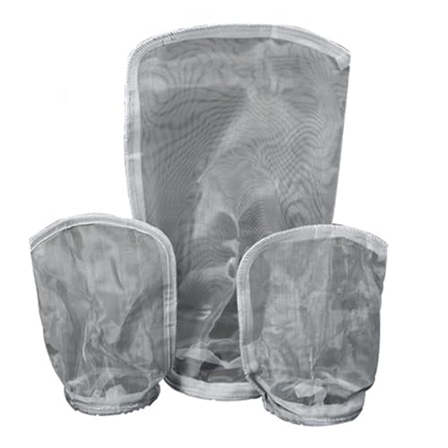 Sac filtrant liquide acier inoxydable 50 mesh avec anneau en acier type 2