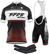 FDX Maillot De Cyclisme D'été Pour Homme - À Manches Courtes, Maillot Respirant Et Séchage Rapide, T-Shirt Zippé Un-Quart, Haut Pour La Course, Le Vélo Et La Randonnée