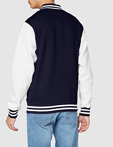Just Hoods JH043 Unisex Varsity Jacket4