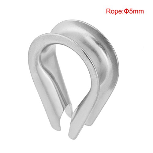 Kit de Hardware para Cable de Aluminio Aexit con Tensores de Gancho Ojo M6, 4 Sets miniatura 4