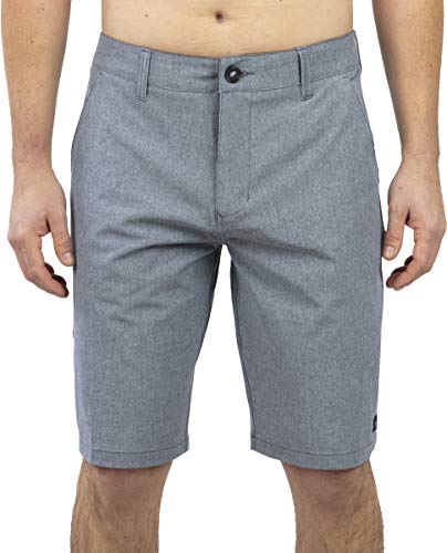 Rip Curl Men’s Hybrid Short, Mirage Phase Boardwalk, 21" Outseam Boardshorts, Navy 20