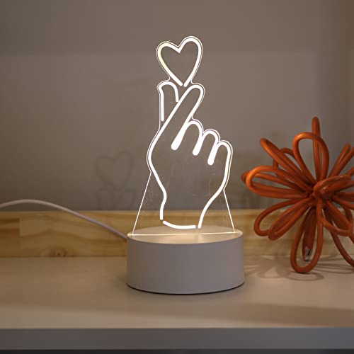 Luminária LED 3dD decorativa (K-Pop / BTS)