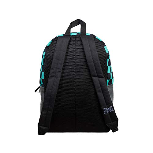 Bioworld Demon Slayer Tanjiro Checkered Backpack #TOP2