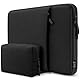 ZYB Laptop Hülle 13 Zoll,MacBook Tasche 13 Zoll für MacBook Air 13 13.6 M4 M3 M2 M1 2025 2024-2012,MacBook Pro 14/13 M4 M3 M2 M1 2025 2024-2012 etc 13.3 Zoll Laptop Tasche MacBook Sleeve-Schwarz