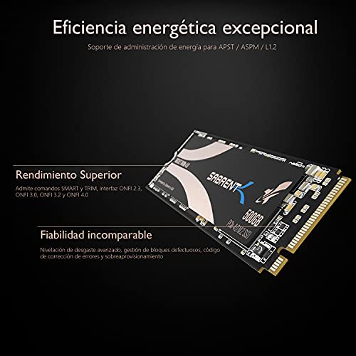 Sabrent-500GB-Rocket-Nvme-PCIe-40-M2-2280-SSD-Interno-Unidad-de-Estado-solido-de-maximo-Rendimiento-SB-ROCKET-NVMe4-500