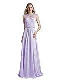 Sarahbridal Women's Beaded Prom Dress Long 2019 Chiffon Bridesmaid Gowns for Wedding