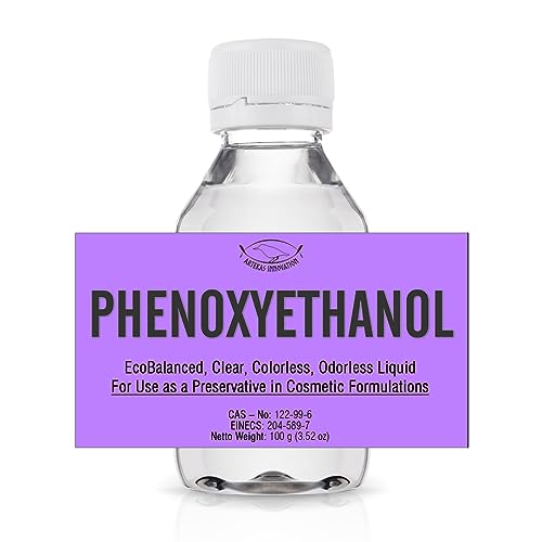 FENOXIETANOL - 120g - Grado cosmético - Líquido eco equilibrado, transparente, incoloro e inodoro - para uso como conservante en formulaciones cosméticas
