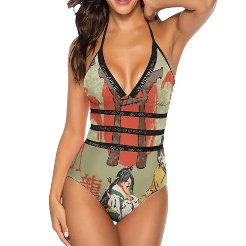 Maillot de bain une pièce femme Culture Ancienne galbant pour masquer les rondeurs