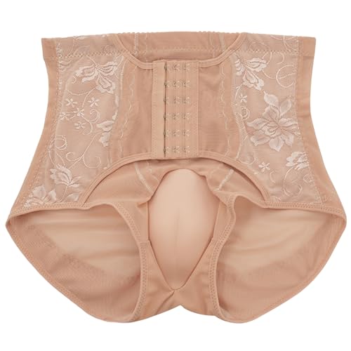 AIEOE Gaff Unterwäsche Transgender Bauchweg Höschen Silhouette Crossdresser Tucking Underwear Beige Label Größe 3XL/ EU L