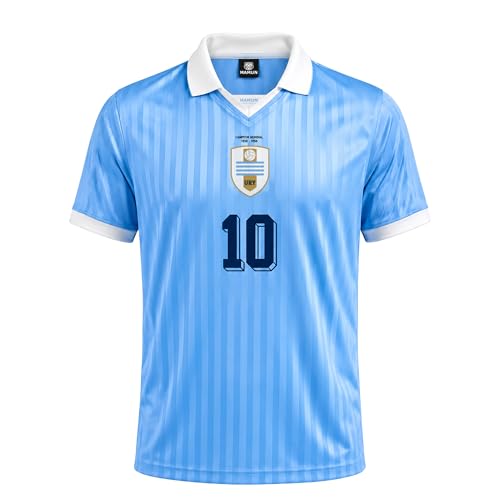 MAMUN Retro Trikot Uruguay (DE/NL/SE/PL Alphanumerisch S Regular Regular)