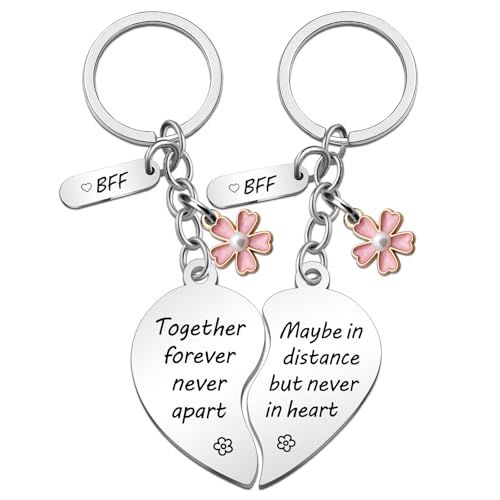Cxulquvs Best Friends Keychain Set