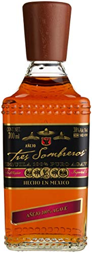 Tres Sombreros Anejo Tequila, 1er Pack (1 x 700 ml) Cover