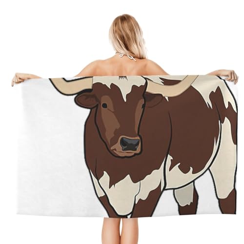 Serviette de bain en microfibre ultra douce pour peaux sensibles à la douche - 3