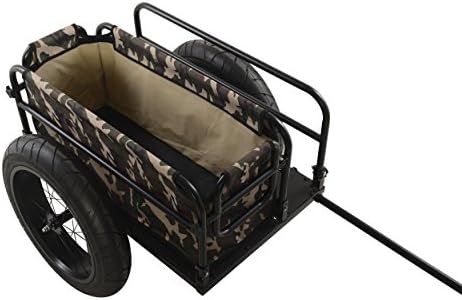 Cycle Force Voyager Outdoors Bicycle Cargo Trailer with Open Compartment