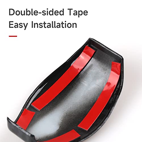 Image of Gear Shift Knob Cap Trim Decals for Honda Civic 2016 2017 2018 2019 2020 2021 10th Gen Accessories ABS Carbon Fiber Stickers