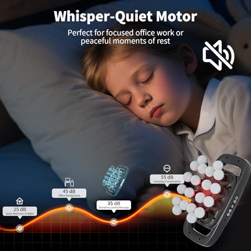 Image of 20-Head Massage Gun, 30 Intensity Levels 3 Modes, Deep Tissue Massager with 50KG Force & Noise-Free Motor for Neck Back Legs Shoulders, Portable for Full Body Muscle Recovery