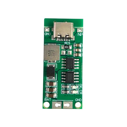 Image of ROBOWAY 10Pcs 4S 2A Polymer Lithium Ion Charger Type-C | 14.8V 18650 Battery Charging Module | USB-C Input, Boost Converter, LED Indicator, Overcharge Protection (Pack of 10)