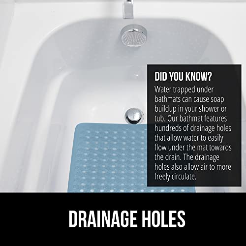 image for GORILLA GRIP Patented Bath Tub Shower Mat, Machine Washable Bathtub Fl