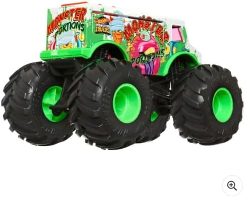 Miniatura 6 de Hot Wheels Monster Trucks Monster Monster Portions de gran tamaño 124 2022