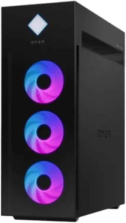 HP OMEN 45L GT22 Gaming Desktop PC- Intel Core Ultra 9 285K, 3.7GHz up to 5.7 GHz Processor, 32GB DDR5 RAM, 1TB NVMe SSD, NVIDIA GeForce RTX 5070, Windows 11 Home (Renewed)