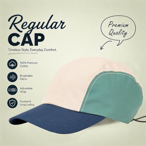 Image of Feathers Cotton Cap for Men & Women | Adjustable Baseball Unisex Caps | Breathable Outdoor Running, Gym & Travel Hat | Styles Cap for Men
