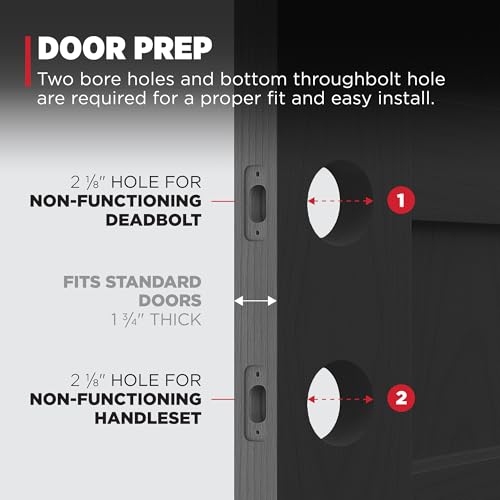Image of Kwikset San Clemente Front Door Lock Handle and Deadbolt Set, Entry Door Handleset Exterior with Interior Reversible Lever, Satin Brass, Pick Resistant SmartKey Rekey Deadbolt Security
