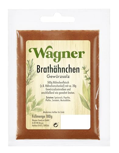 Wagner Gewürze - Brathähnchen-Gewürzsalz | 100 g im Beutel