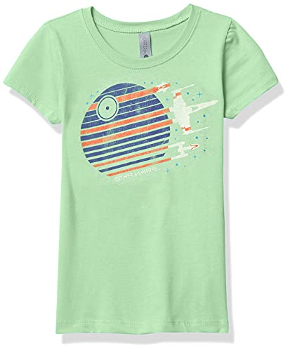 Image of STAR WARS Rebel Flyby Girl's Heather Crew Tee