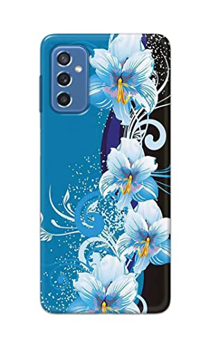 Image of PRINTFIDAA Beautiful Floral Design Printed Designer Hard Case for Samsung Galaxy M52 5G Back Cover -(e) RPM1006