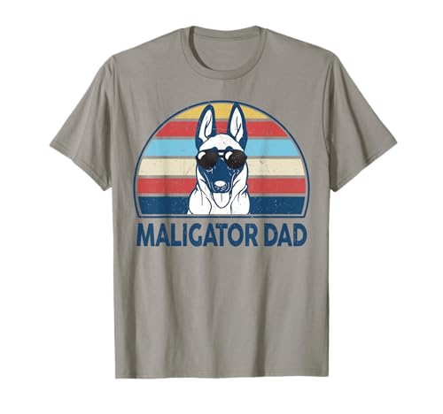 Funny Belgian Maligator Dad for Dog Lover Camiseta