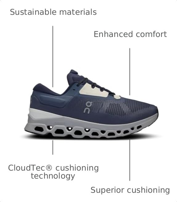 Image of ON Men's Cloudstratus 3 Trainers