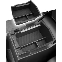 CDEFG 2025 2026 Forester Center Console Organizer Tray for Subaru Forester 2025 Accessories Armrest Storage Box Insert Arm Rest Tray Base,Sport, Limited - Black