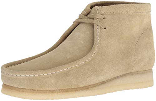 Clarks Men's Wallabee Boot Fashion, maple suede,10