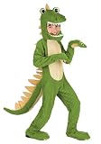 Fun Costumes Kid's Plush Gator Costume | Kid's Animal Costumes - Small, Green