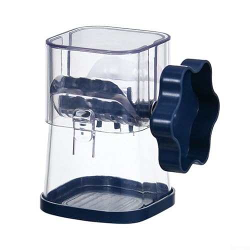 Jotekonoby Moulin à noix pour noix et amandes, broyeur manuel à café et chocolat avec chambre transparente, poignée pivotante à 360° pour moudre facilement à la main (vert)